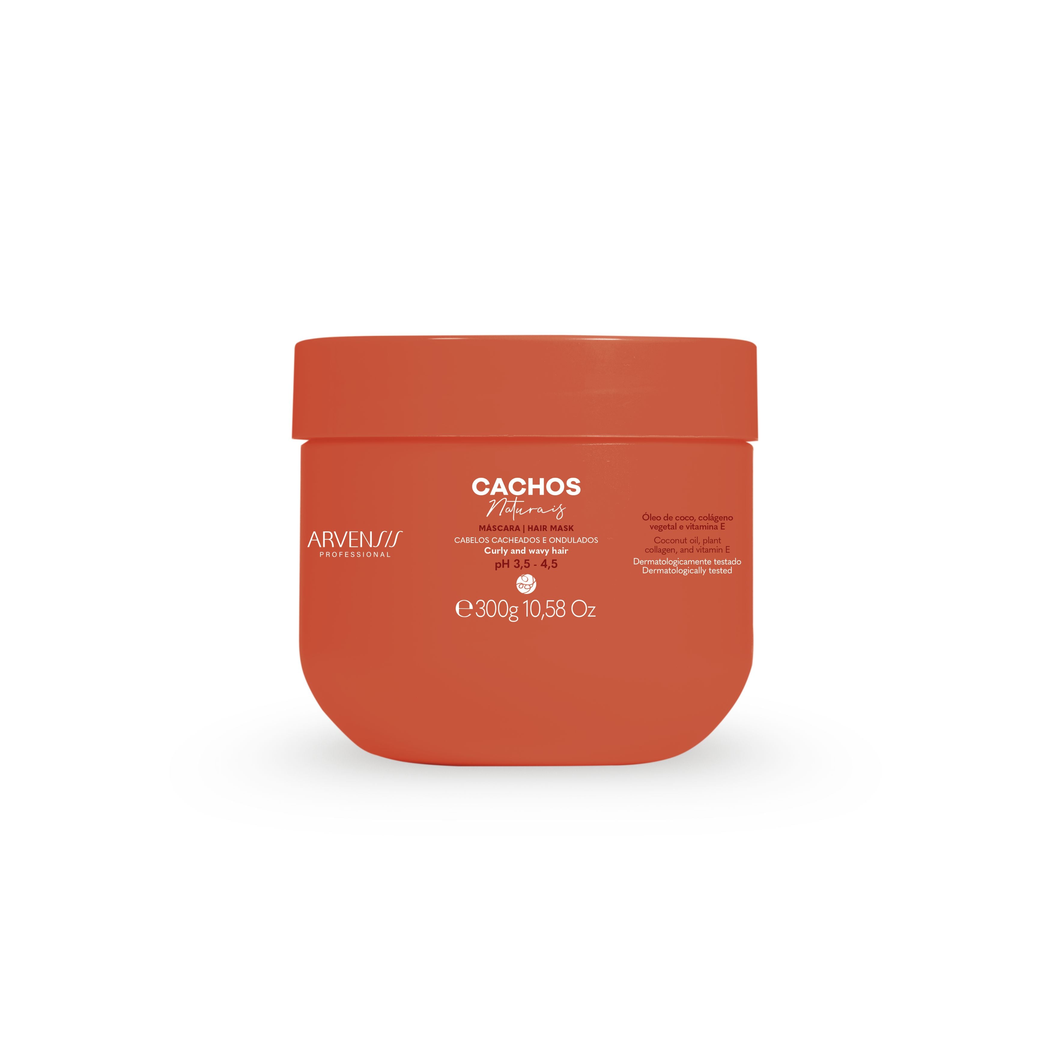 Máscara Cachos Naturais (Cacheados/Ondulados) 300g - Arvensis