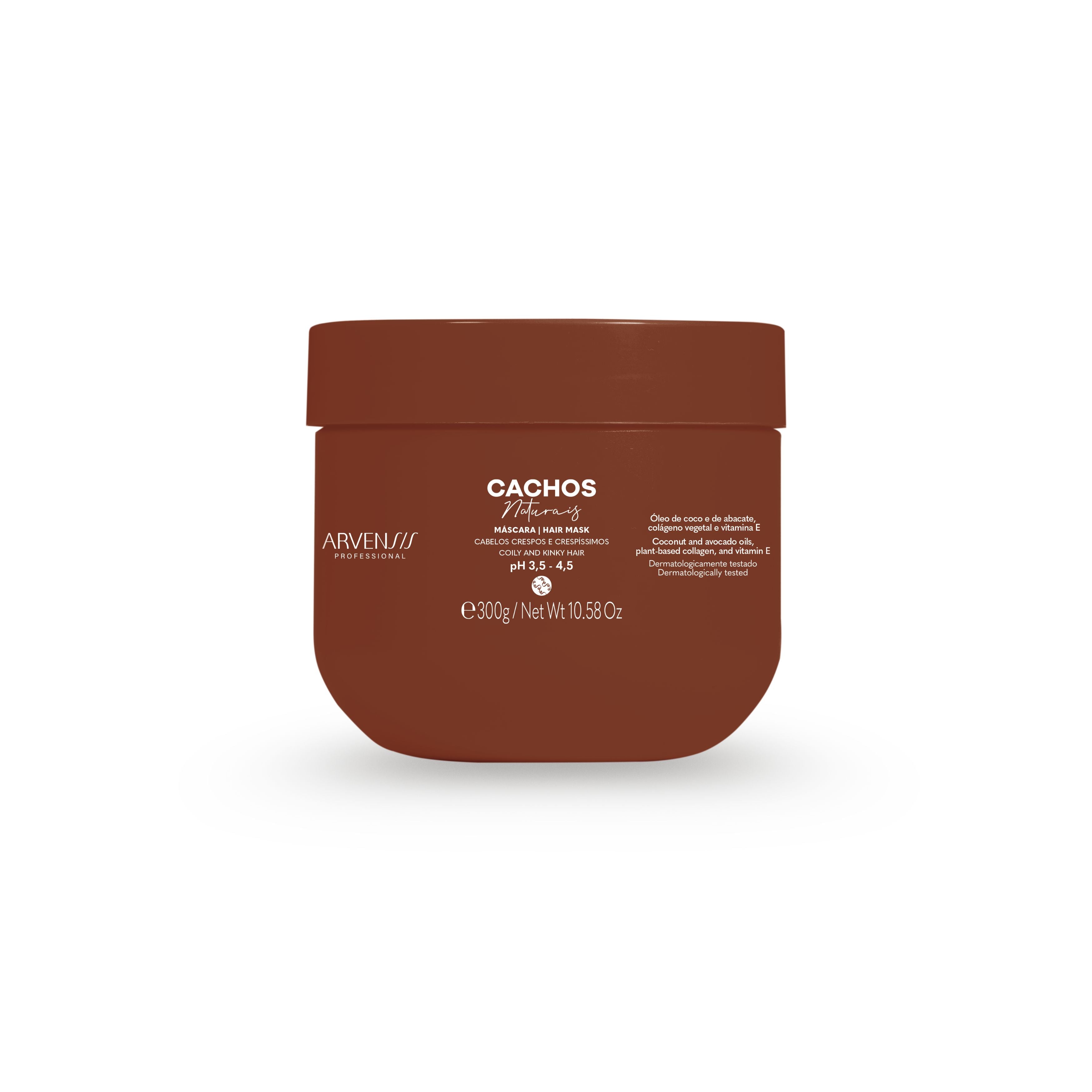 Máscara Cachos Naturais (Crespos/Crespíssimos) 300g - Arvensis