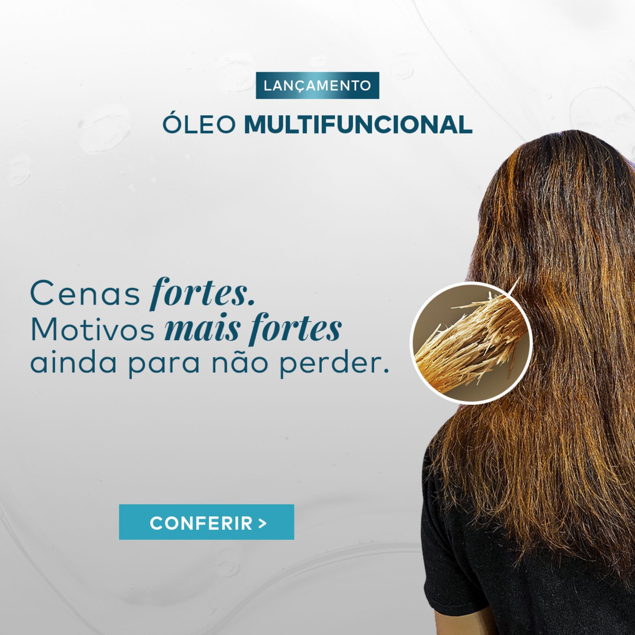 Nutrição Termoprotetor Óleo Multifuncional Capilar 60ml - Hidratei