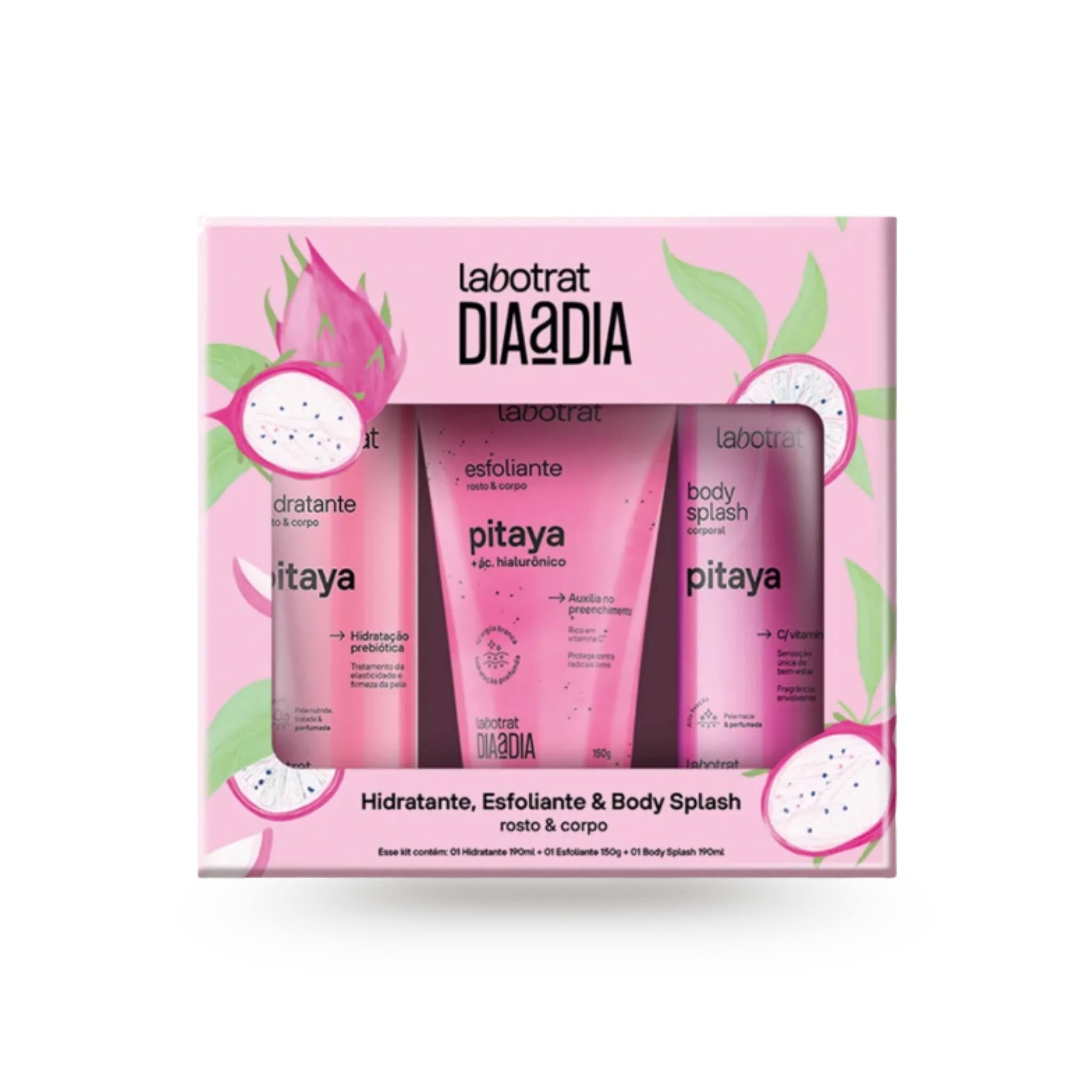 Pack Pitaya Dia a Dia com 3 itens - Labotrat | Dermabox