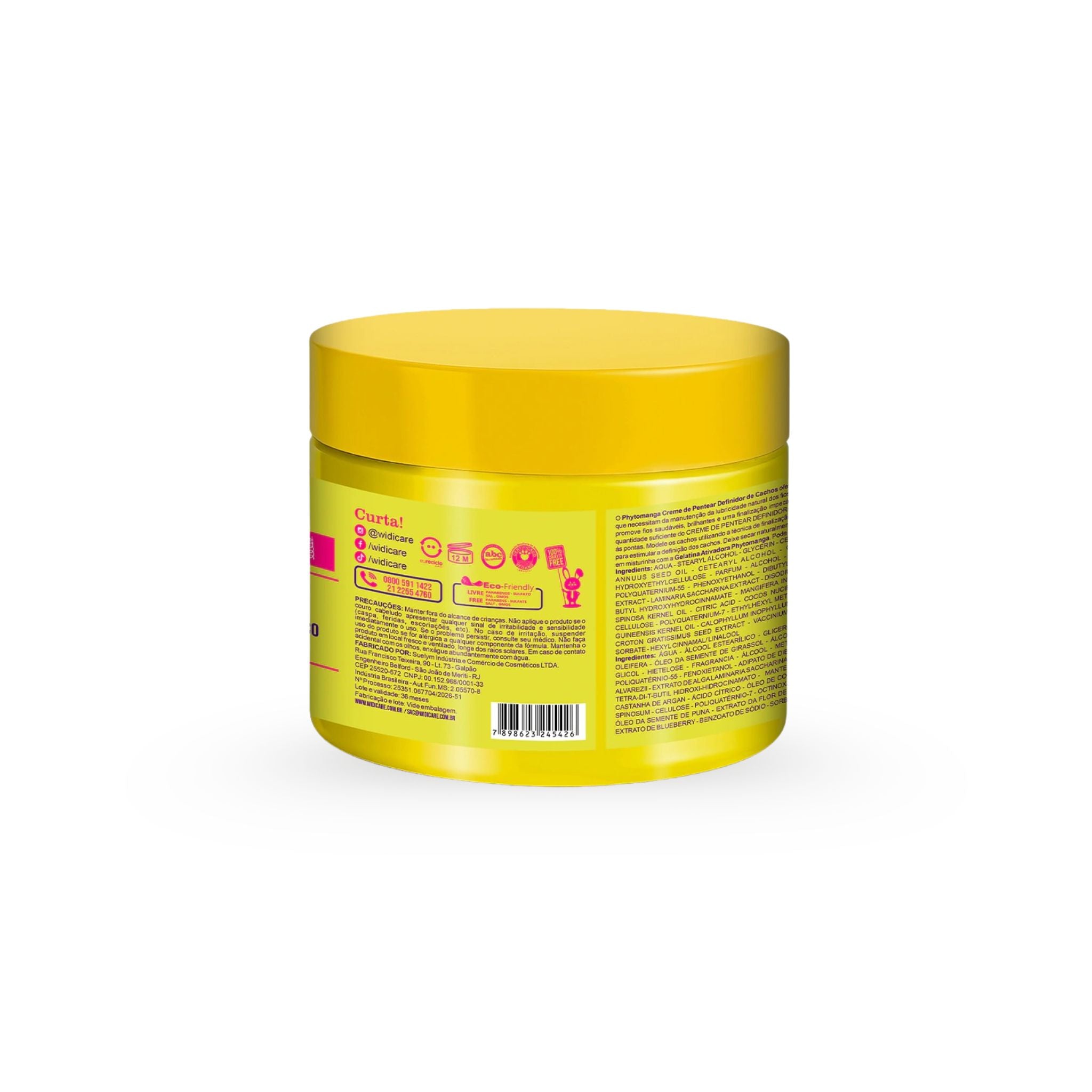 Phytomanga Creme de Pentear Memorizador de Ondas 500g - Widi Care