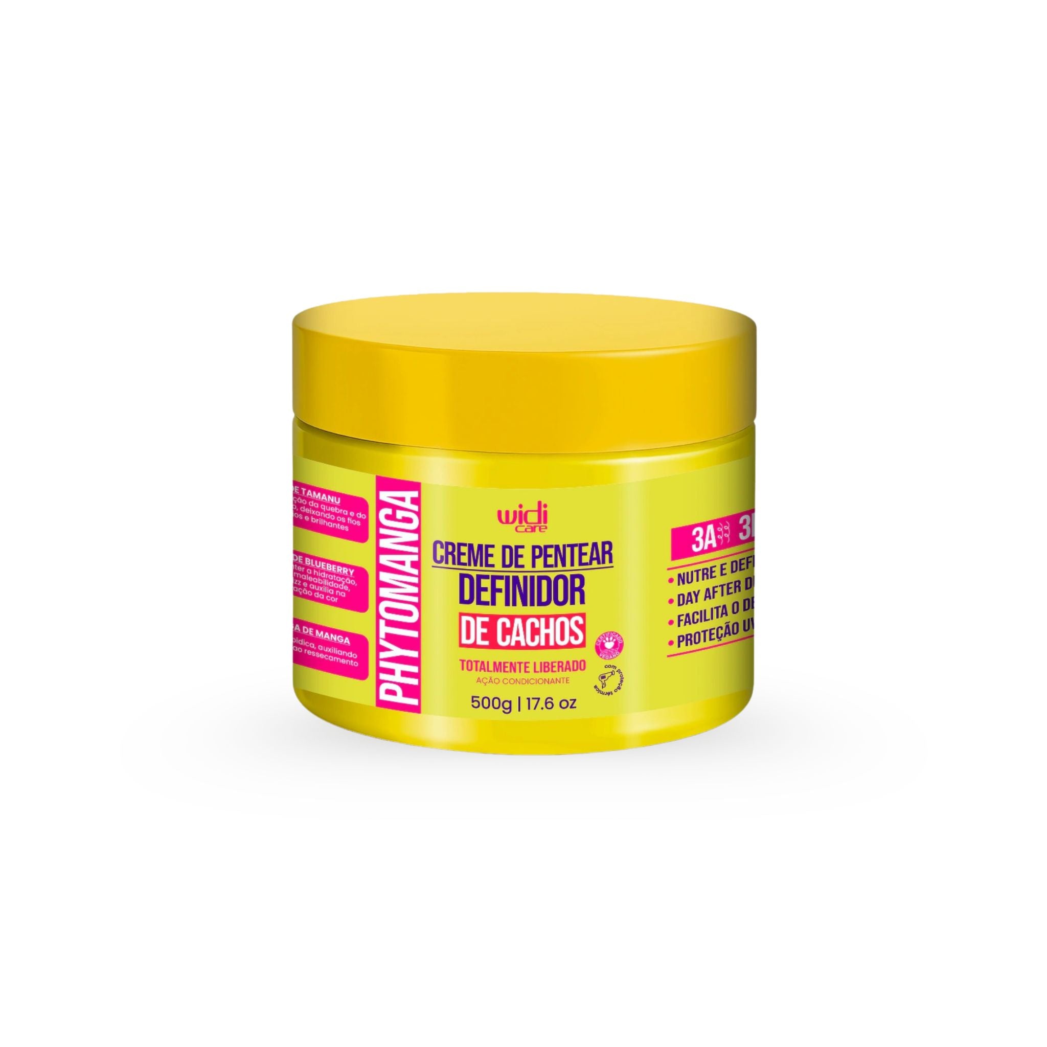 Phytomanga Creme de Pentear Definidor de Cachos 500g - Widi Care