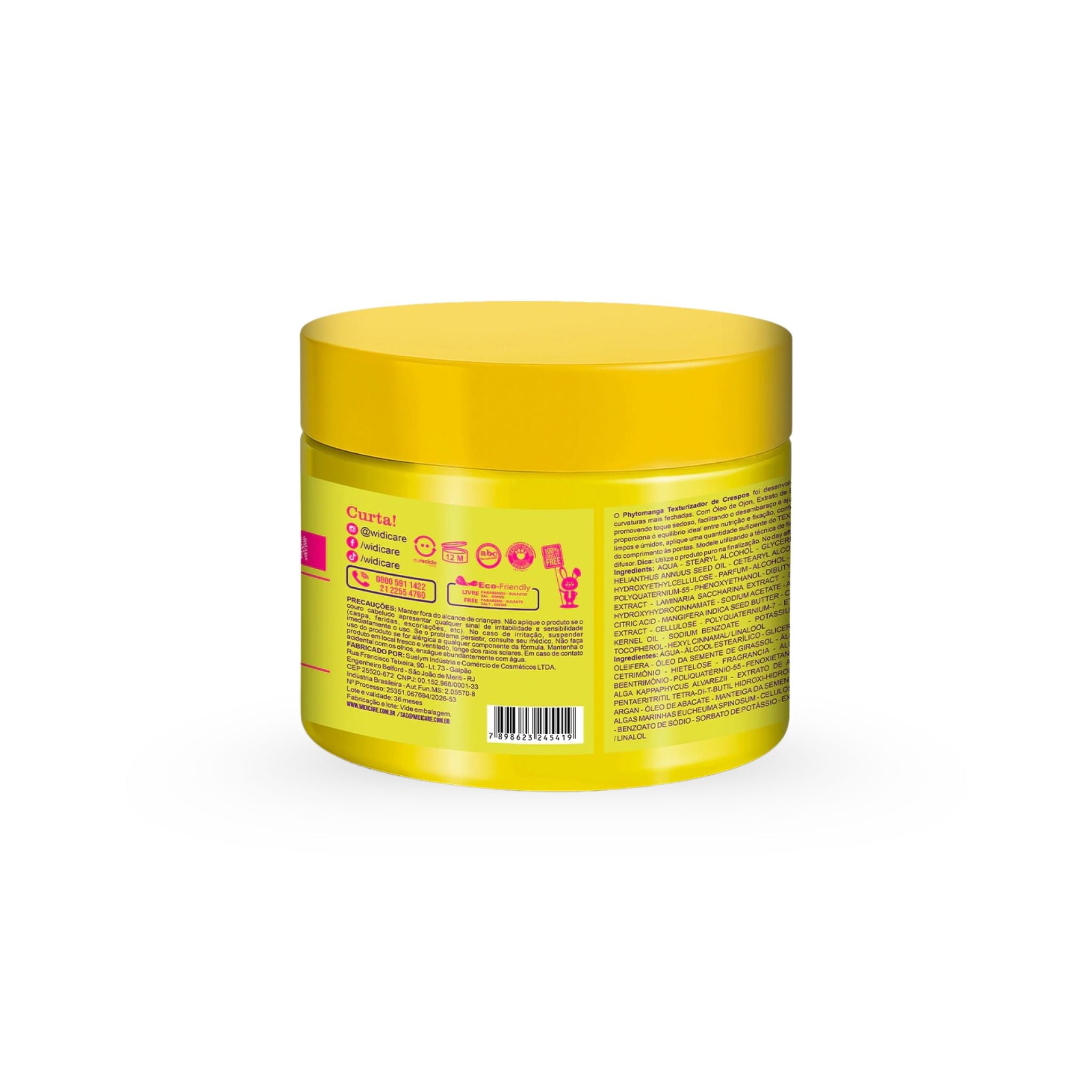 Phytomanga Creme de Pentear Texturizador de Crespos 500g - Widi Care