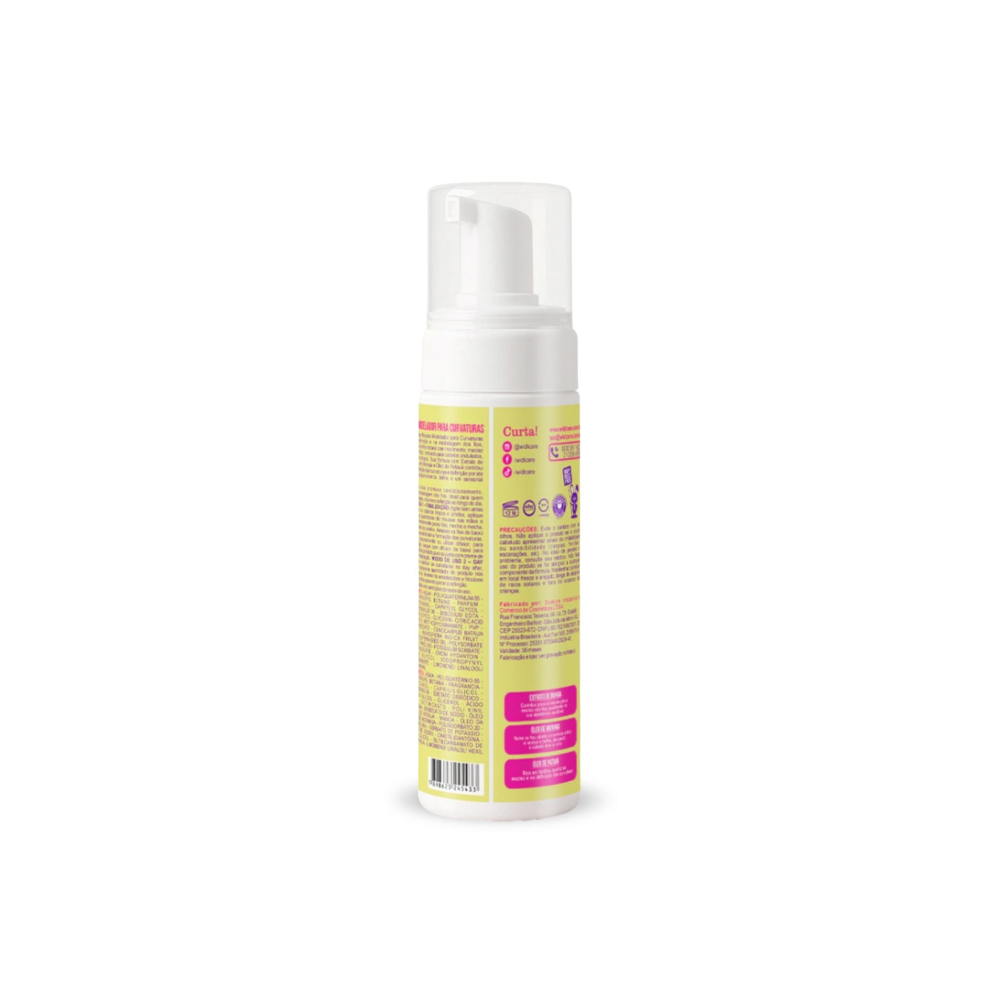 Phytomanga Mousse Modelador para Curvaturas 200ml - Widi Care