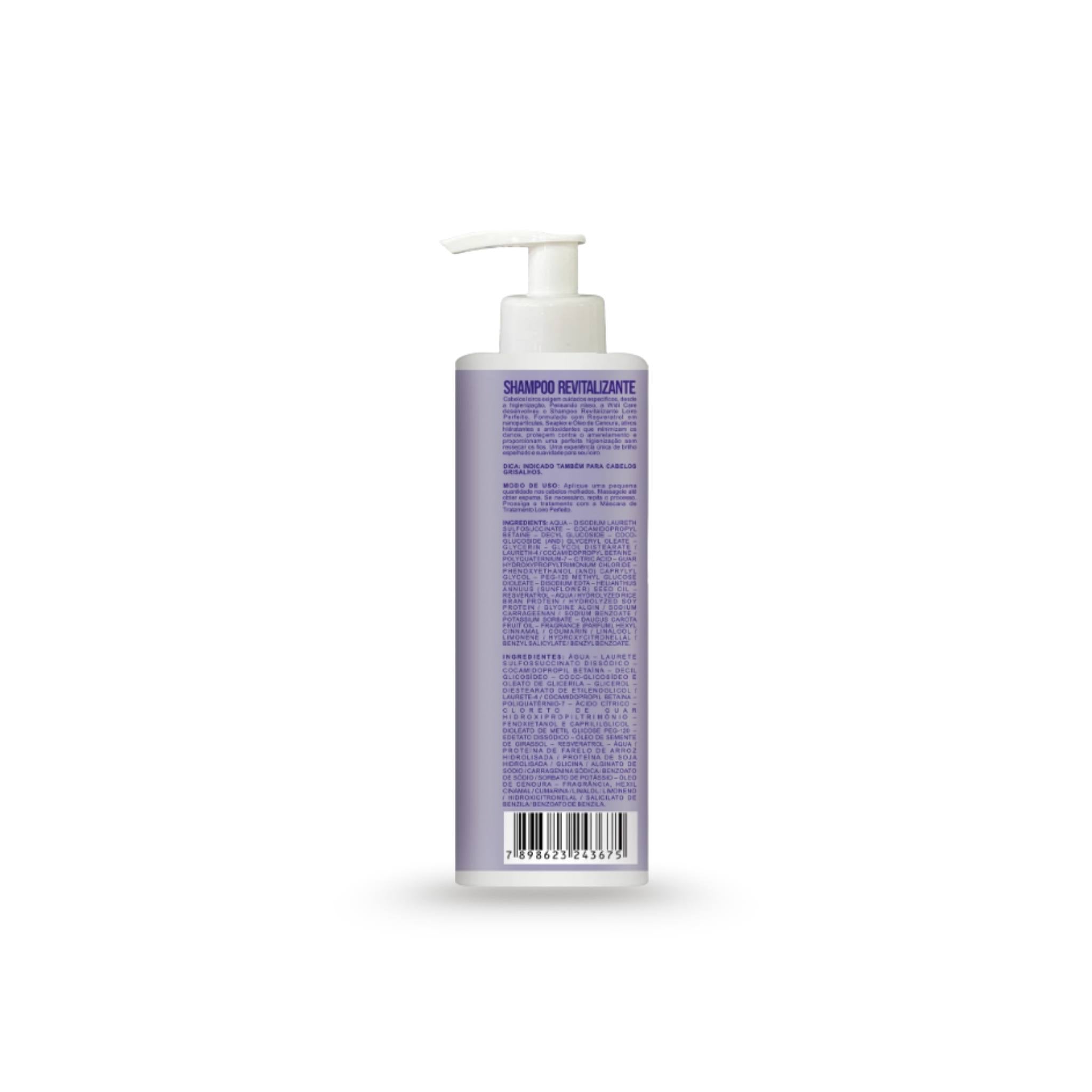 Shampoo Revitalizante Loiro Perfeito 300mL - Widi Care | Dermabox