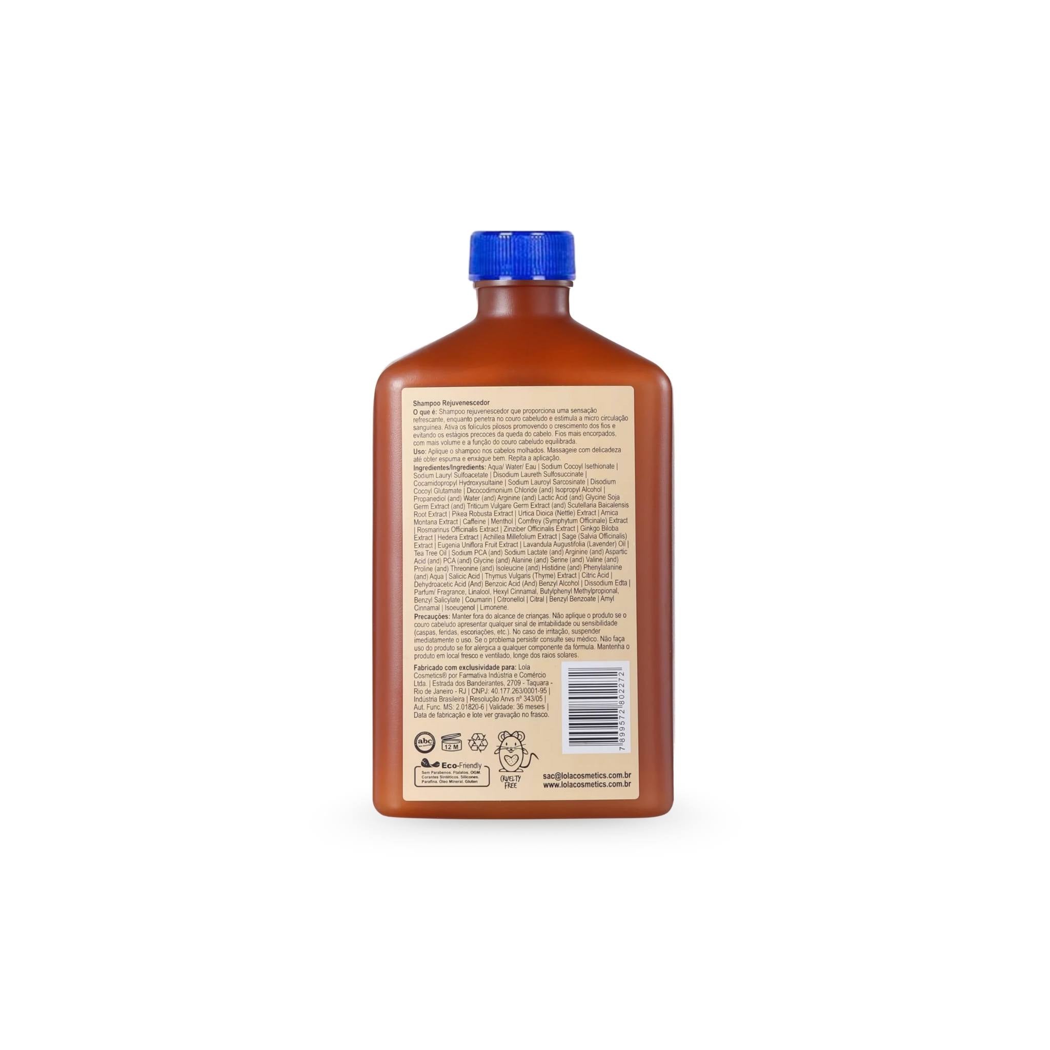 Rapunzel Shampoo Rejuvenescedor 250ml - Lola Cosmetics | Dermabox