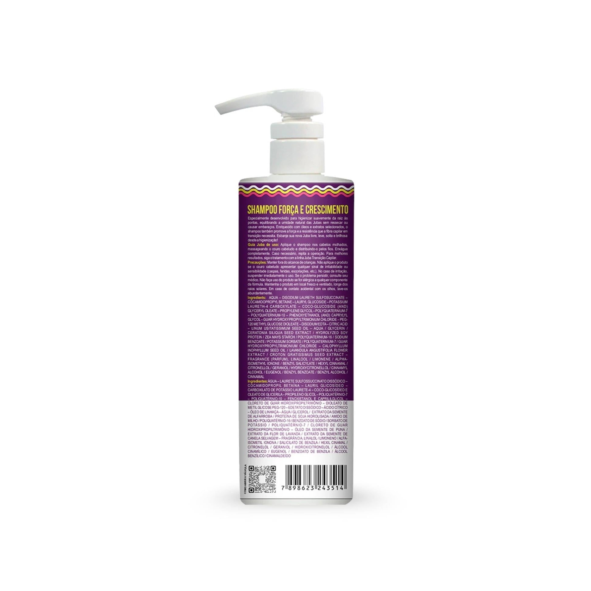 Juba Transição Capilar Shampoo 500mL - Widi Care
