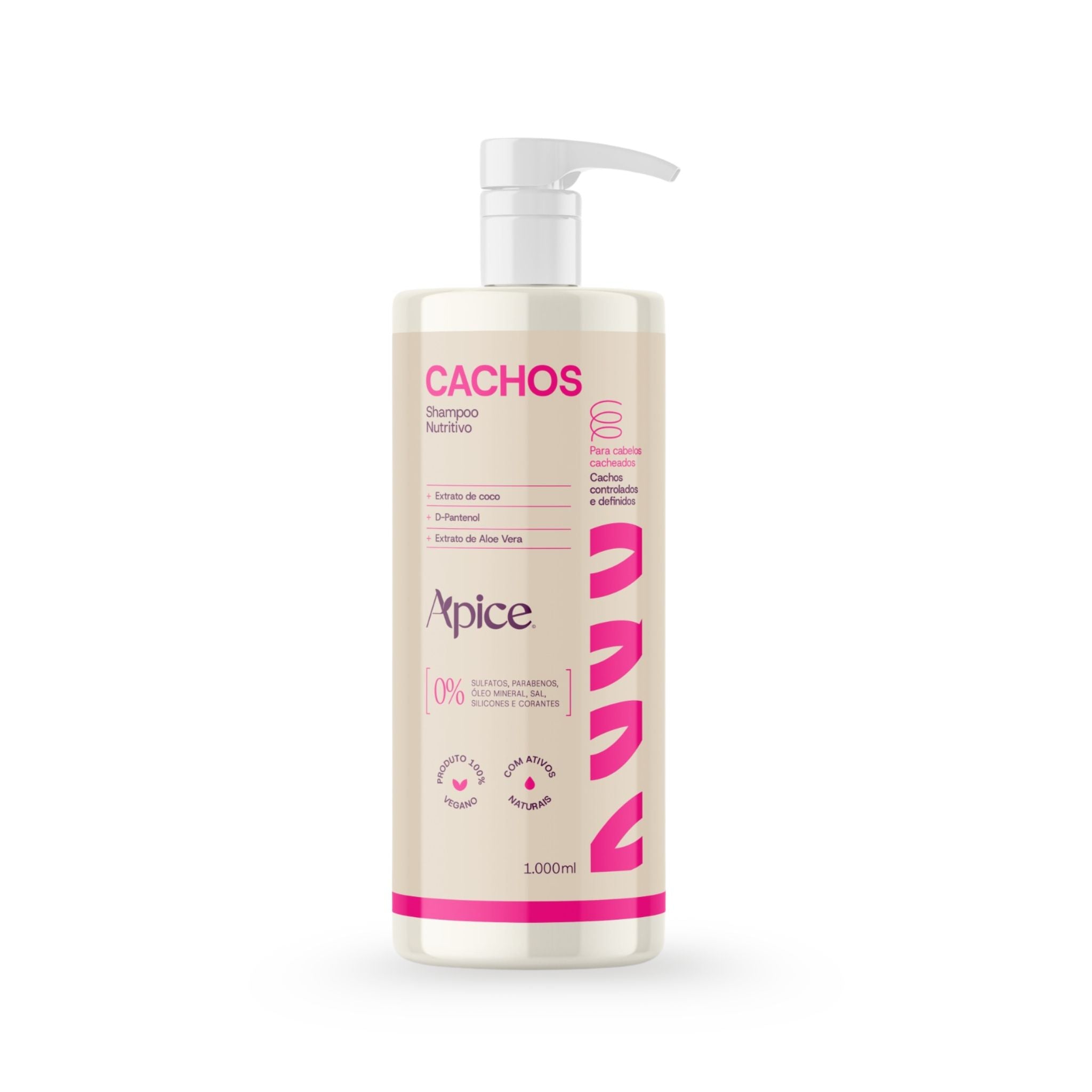 P.celso oc pup ① Shampoo Nutritivo SOS Cachos 1L - Apse | Dermabox