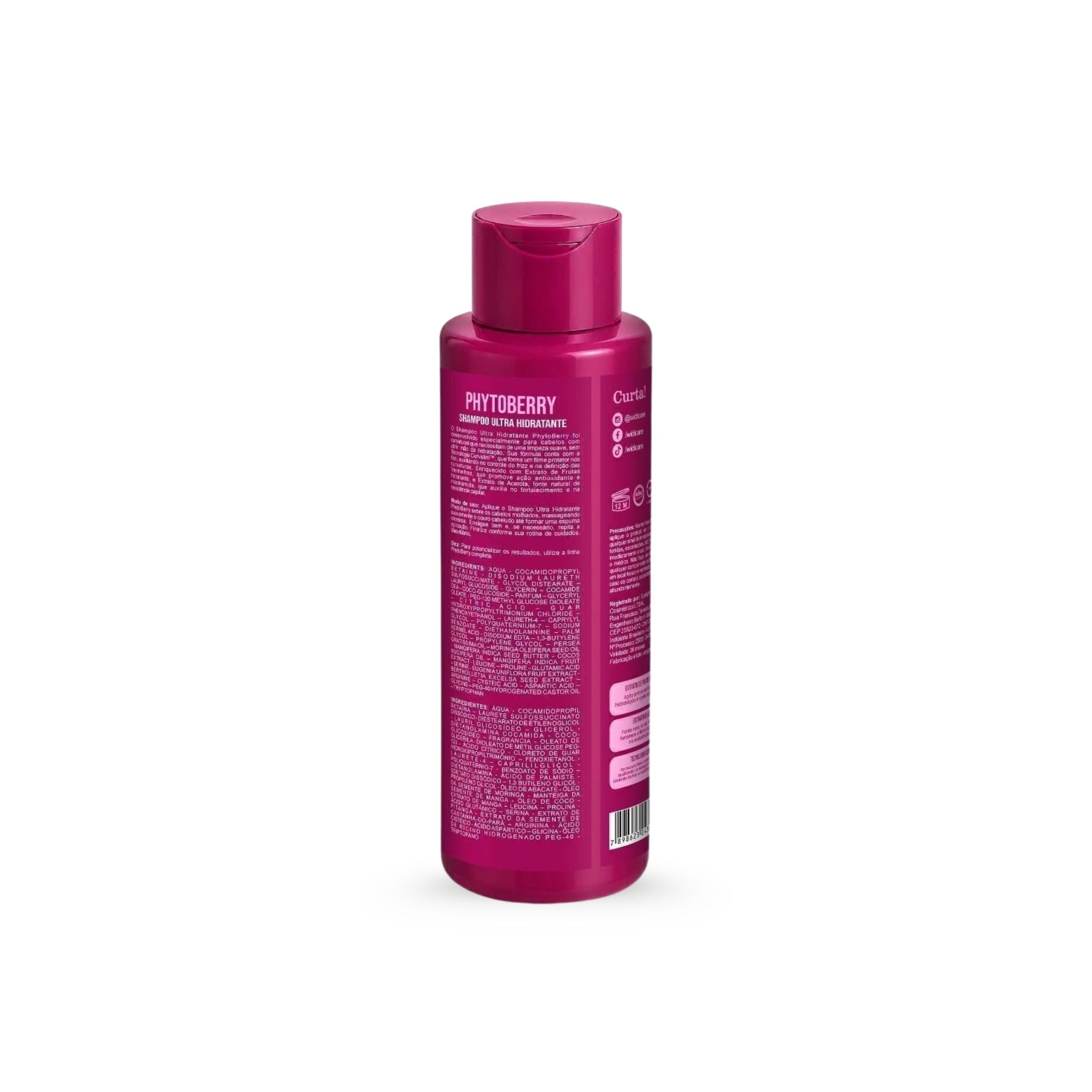 Shampoo Phytoberry Ultra Hidratante 500ml – Widi Care