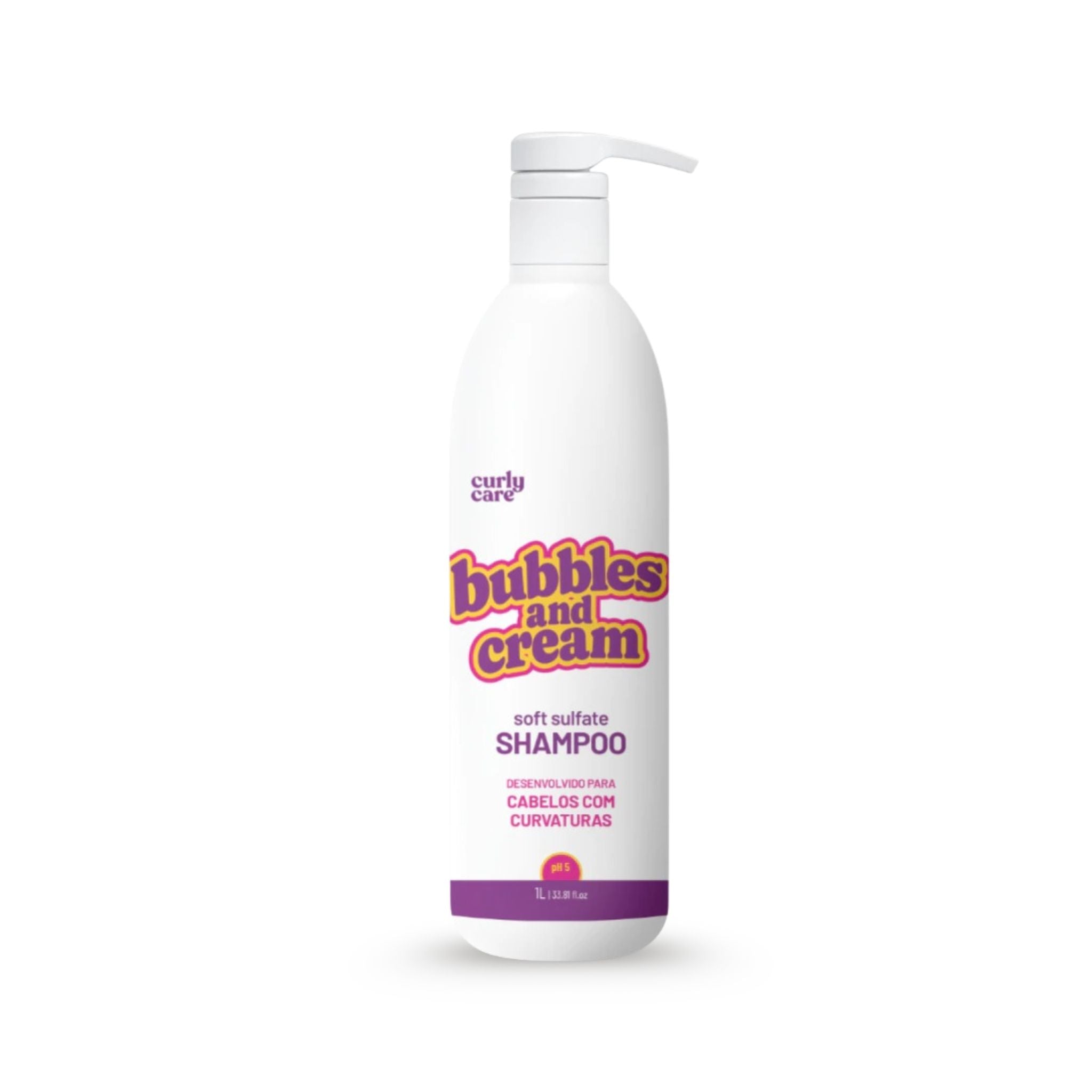 Shampoo Bubbles and Cream 1L - Curly Care