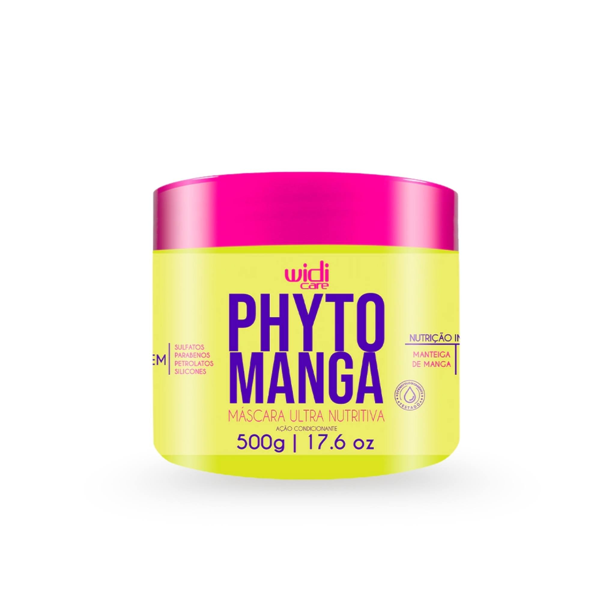 Phytomanga - Máscara Ultra Nutritiva CC Cream - Widi Care - 500g