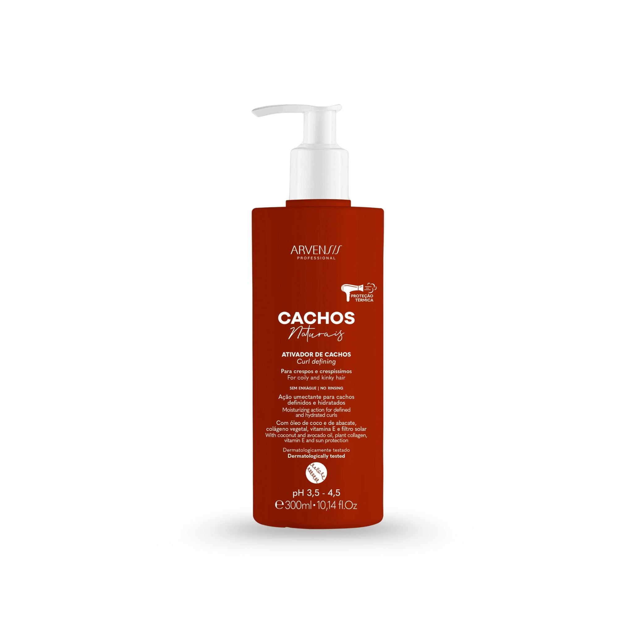Ativador Cachos Naturais Crespos/Crespíssimos 300ml | Dermabox