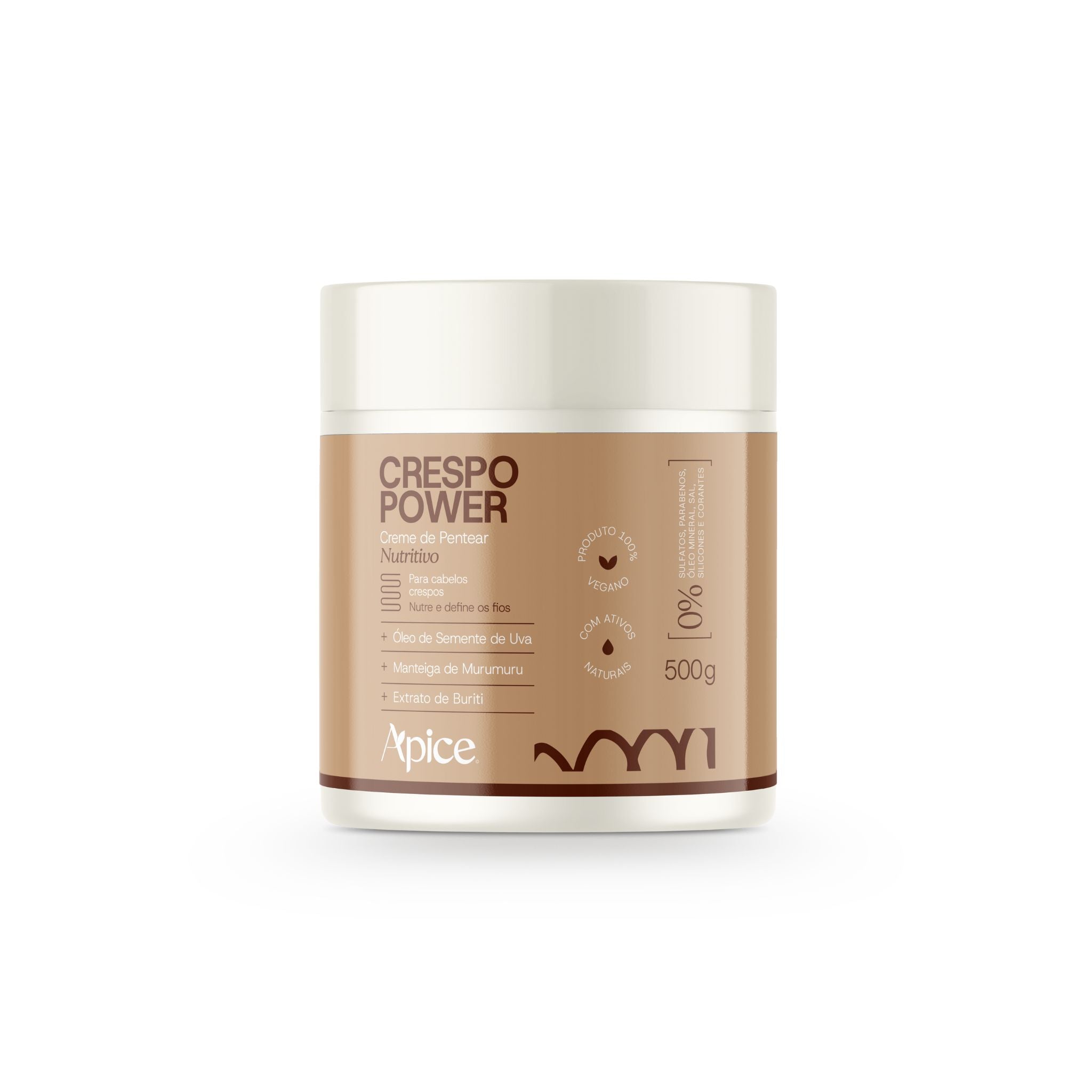 Creme de Pentear Nutritivo Crespo Power 500g - Apice