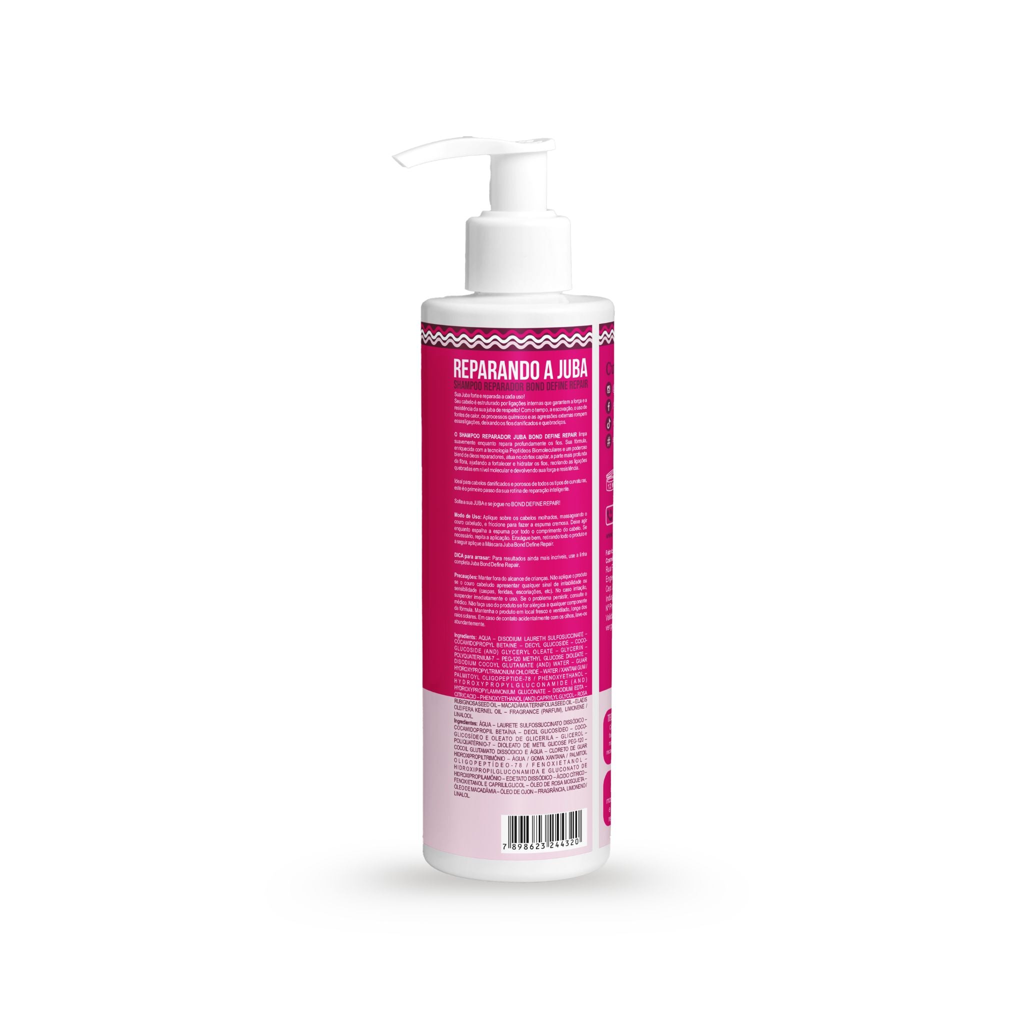 Juba Bond Repair Shampoo Reparador 300ml - Widi Care | Dermabox