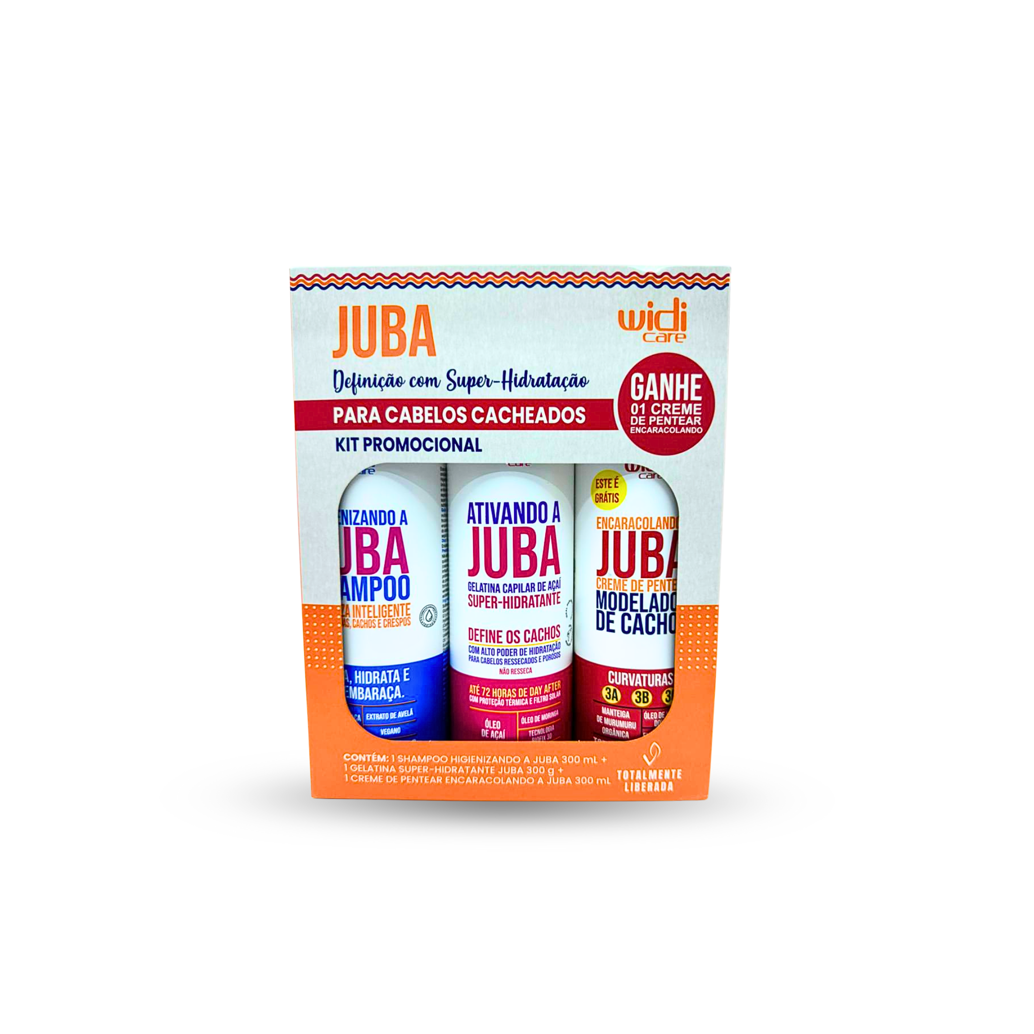 Kit Widi Care Juba Definição com Super-Hidratação